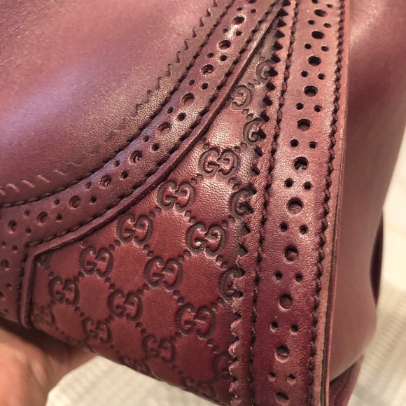 Gucci Burgundy shoulder bag - Picture 3 of 8